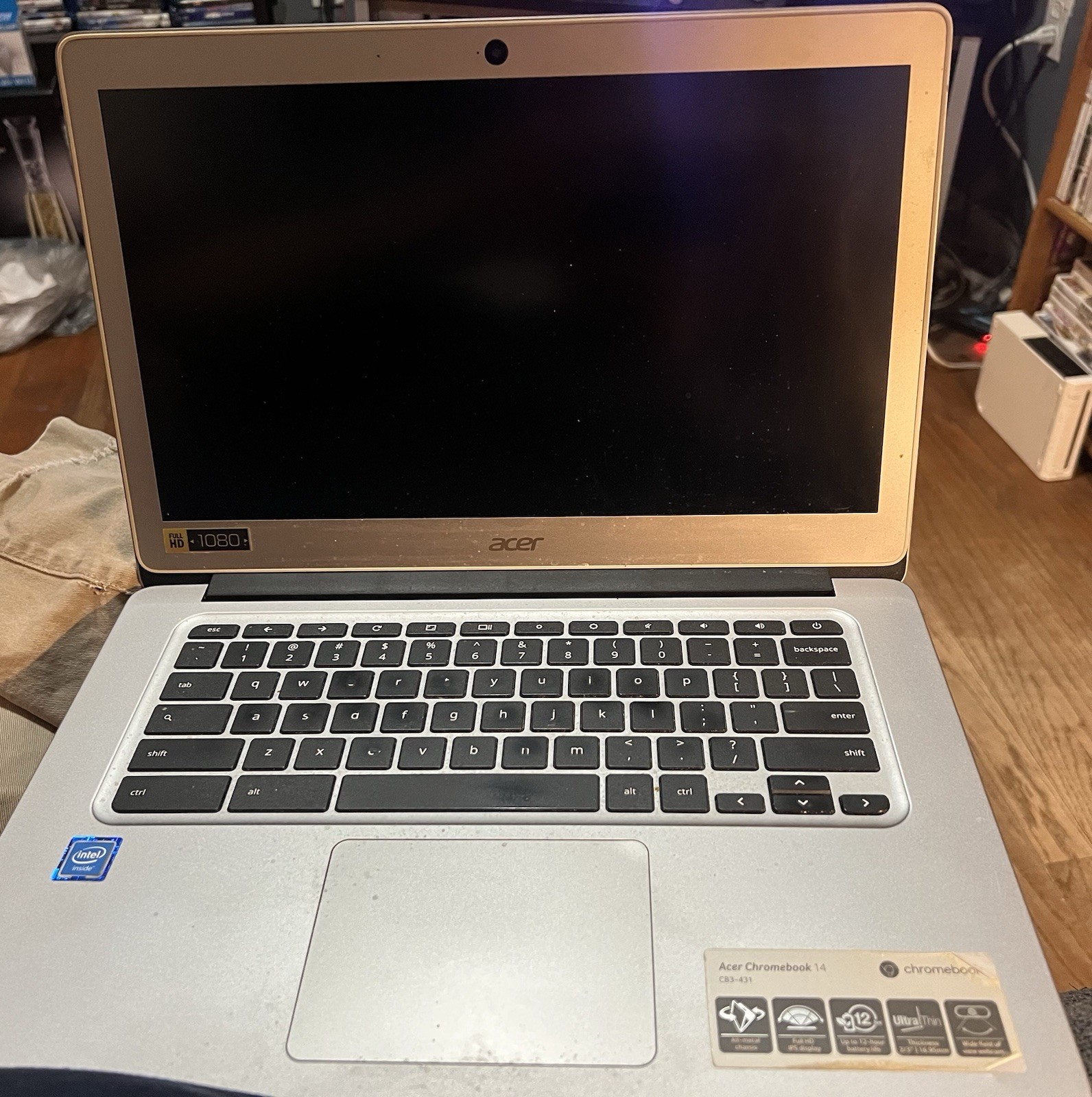 Acer Chromebook 14 CB3-431 14″ For Parts Celeron N3160 1.6GHz 4GB RAM