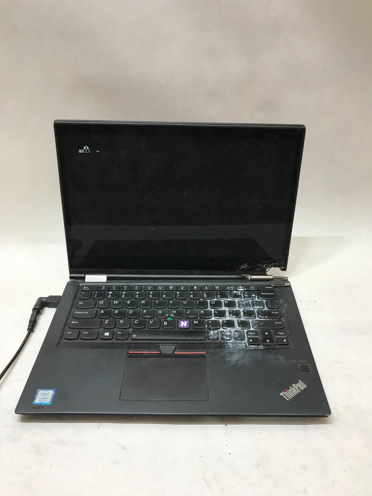 Lenovo ThinkPad X380 Yoga 13″ Intel i5-8250U 8GB RAM For Parts BIOS LOCKED! – DW