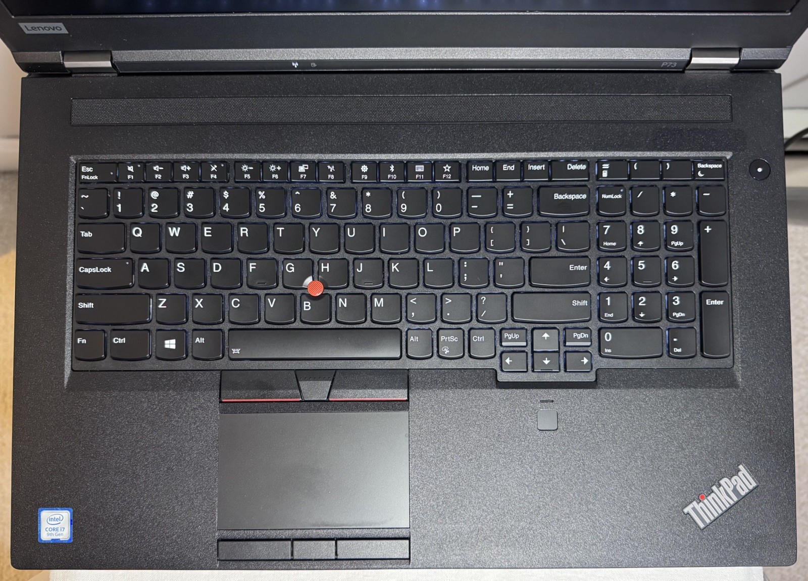 LENOVO ThinkPad P73 i7 | 48GB RAM | 1.5TB SSD | WIN11P | NVIDIA QUADRO P620
