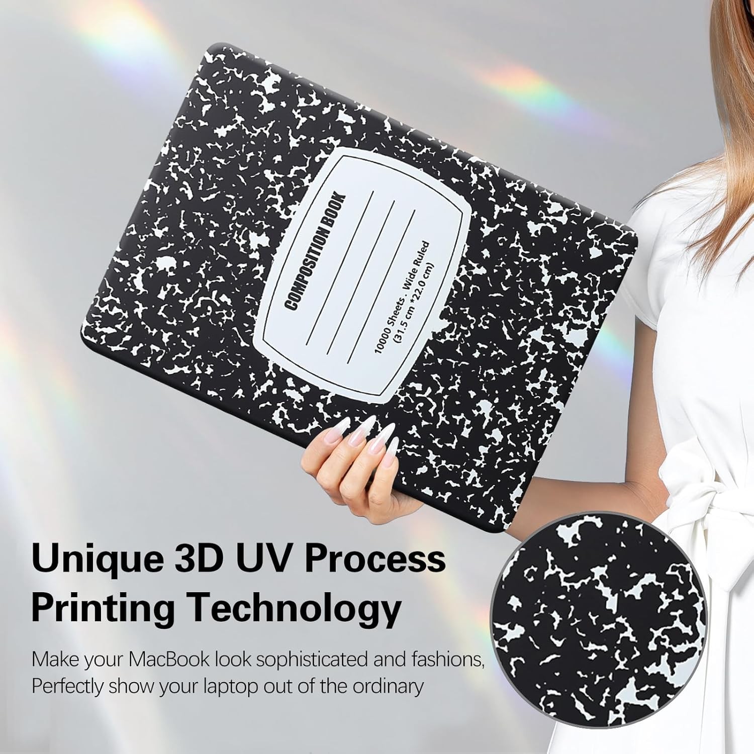 MacBook Pro 14 inch Case M5 2026 M4 2025 M3 M2 M1 2024-2021 Printed Plastic Hard