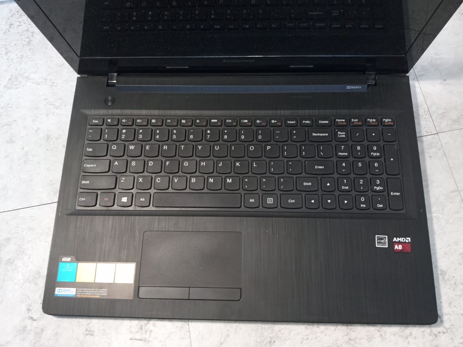 Lenovo G50-45 15.6″ Laptop AMD A8-6410 PARTS OR REPAIR -FM