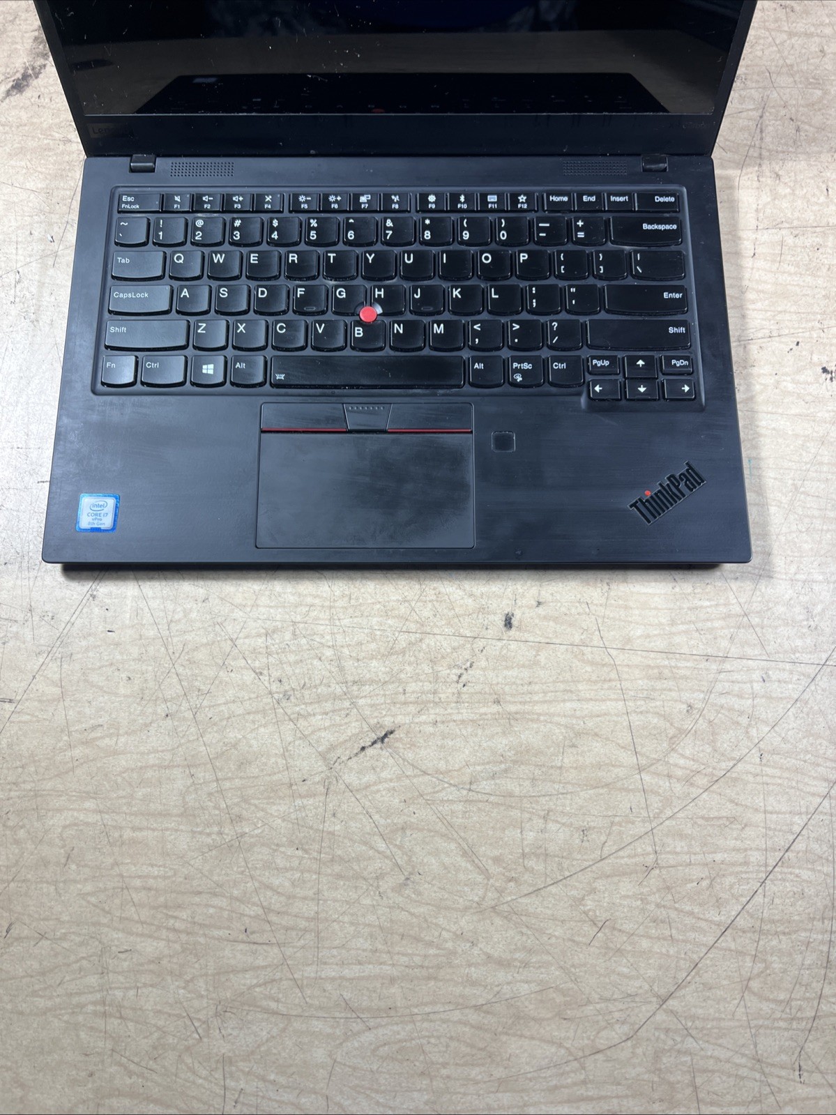 THINKPAD X1 CARBON 7TH GEN INTEL CORE I7-8665U 1.90GHZ 16GB RAM **NO HD/ NO CADD
