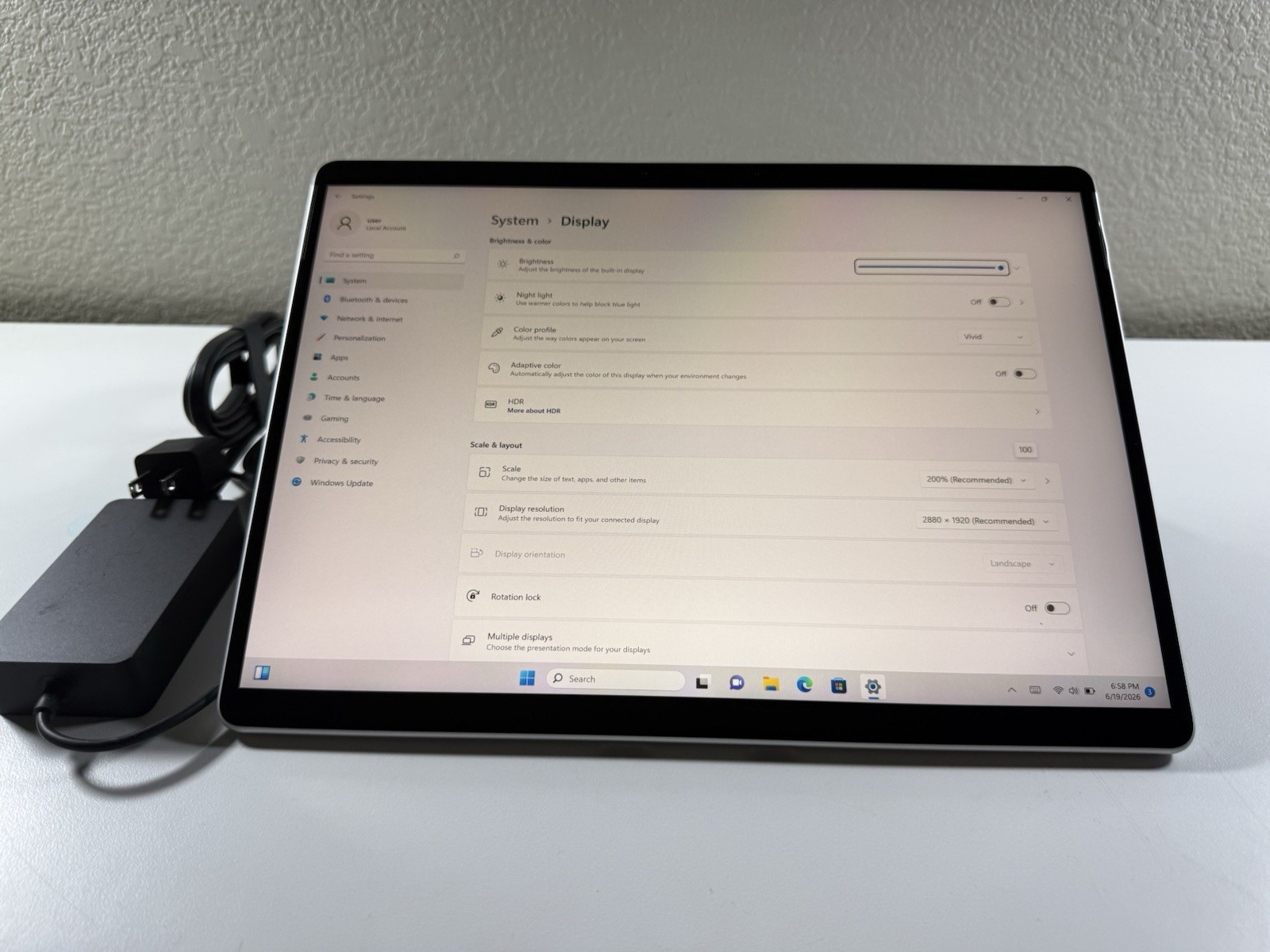 Microsoft Surface Pro 8 (1982) i5-1145G7 – 16GB RAM – 256GB 120Hz – Win 11 Pro
