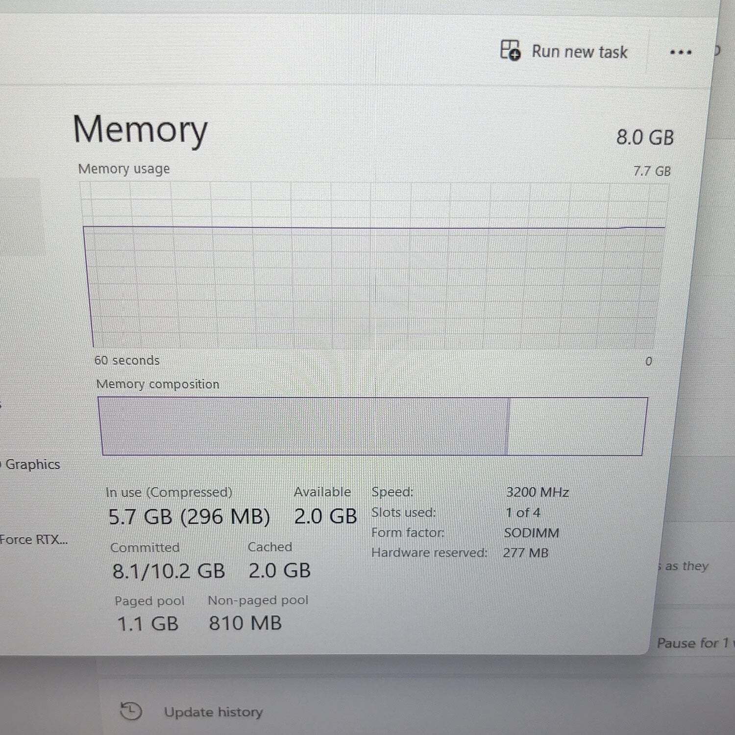 Asus TUF F15 FX506HC 15.6″ i5-11400H 2.7GHz 8GB RAM 512GB SSD GeForce RTX 3050