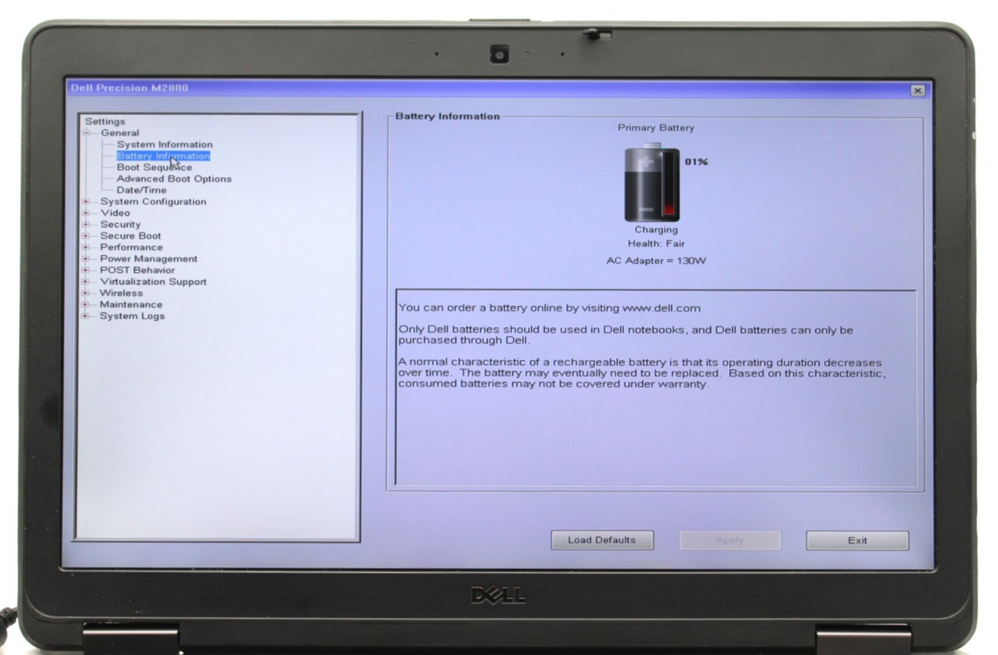 Dell Precision M2800 i7-4810MQ@2.8GHz 1GB RAM NO STORAGE OR OS *USED/TESTED*