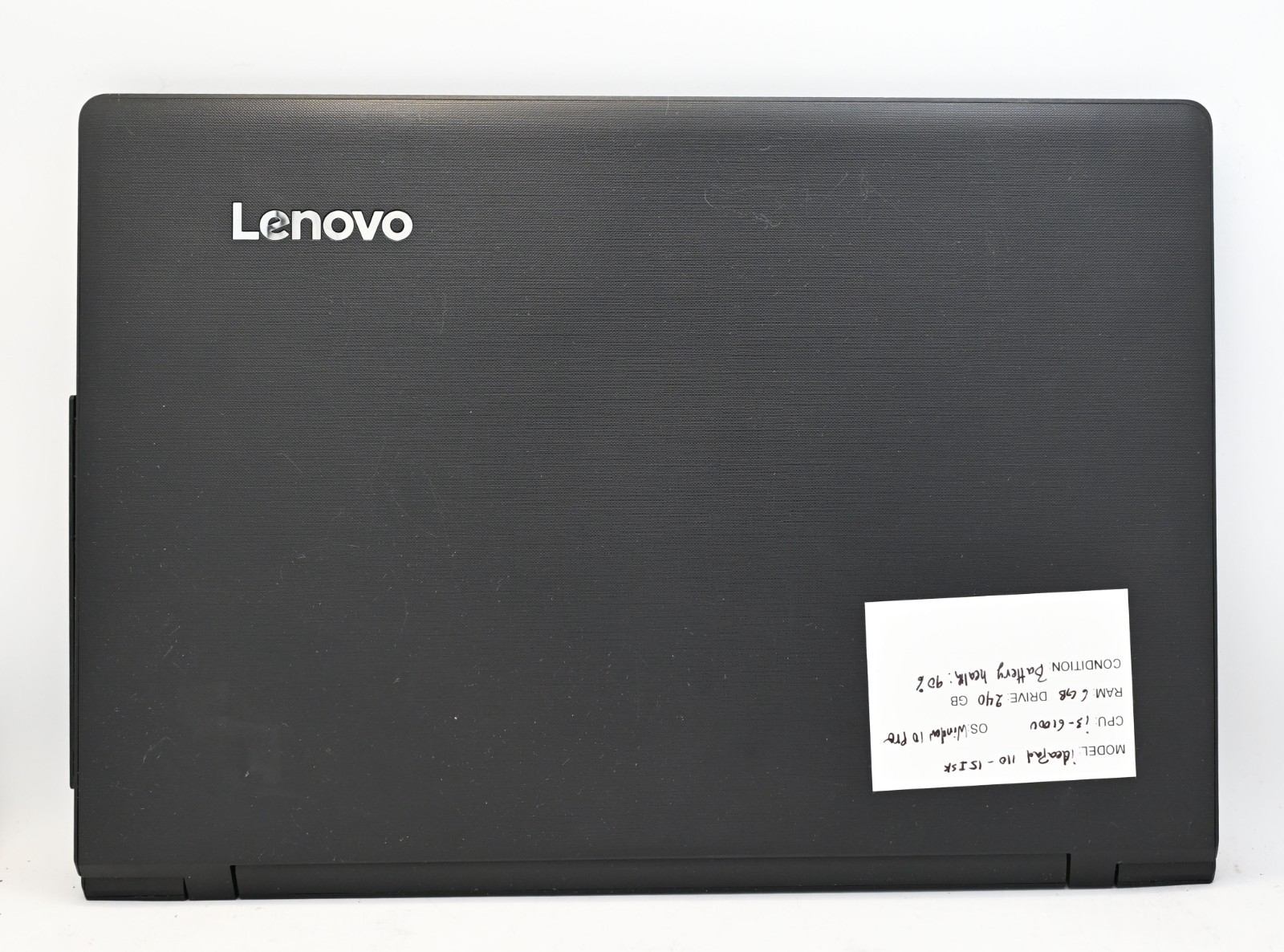 Lenovo Idea Pad 110-15ISK i3-6100u 2.3GHz 8GB RAM 256GB SSD Win 11 Home