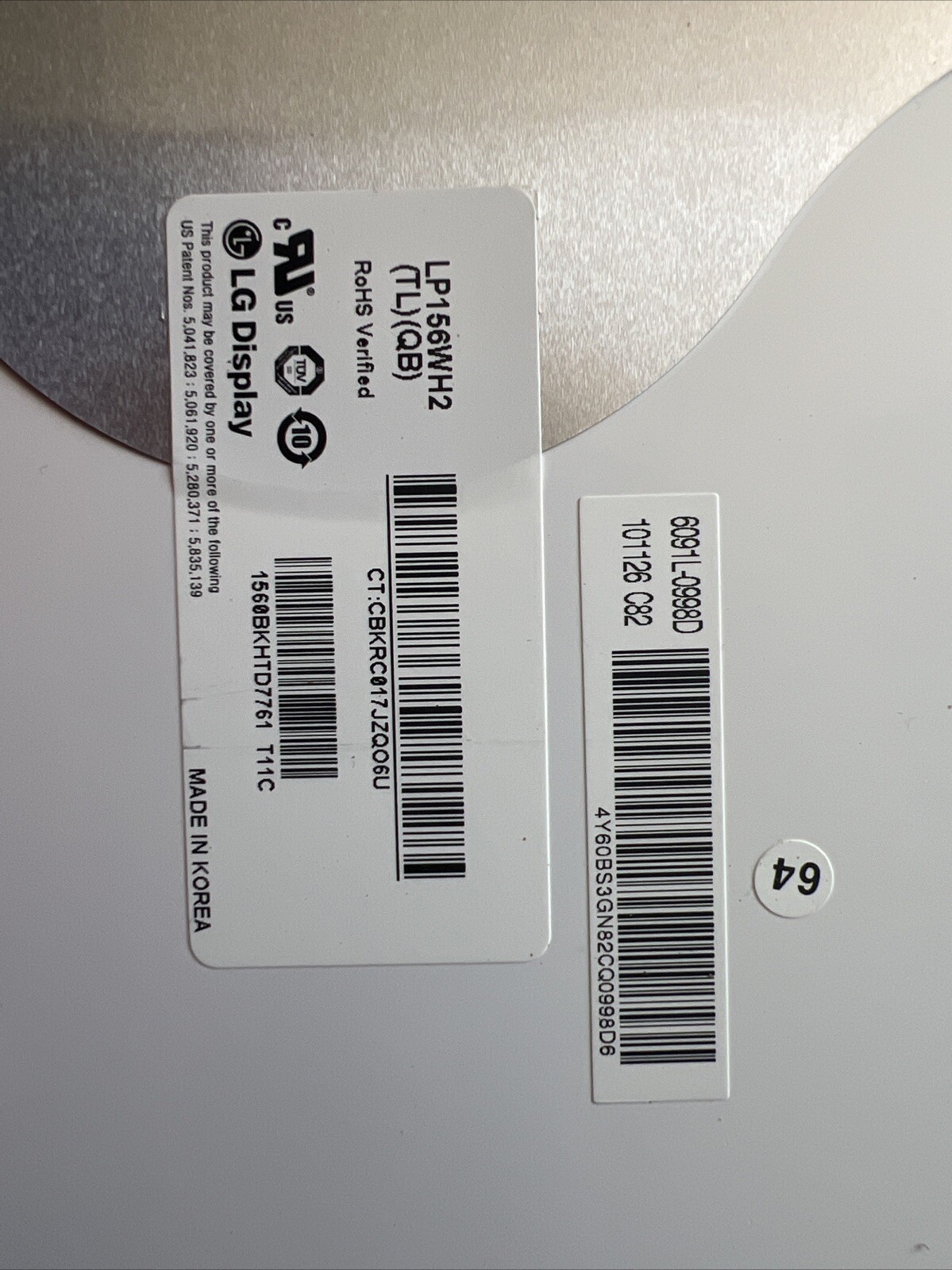 HP pavilion G series 15.6 miscellaneous Parts