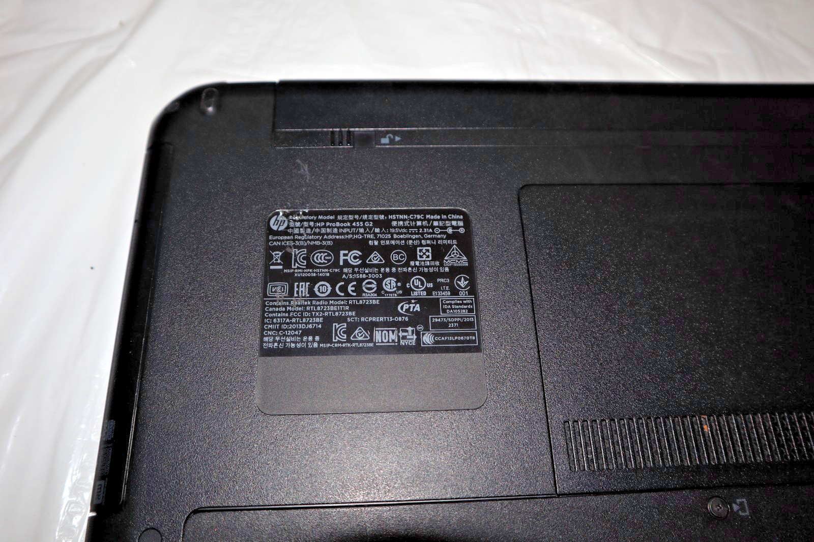HP ProBook 455 G2 15.6″ Laptop AMD A8-7100 CPU Radeon R5.8 4GB RAM 500GB HD