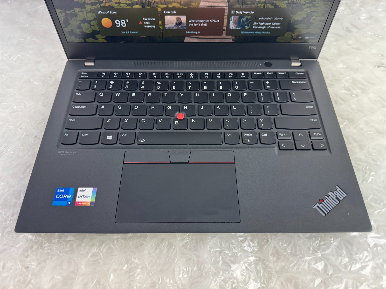 Lenovo ThinkPad T14s Gen 2 i7-1165G7 16GB 256GB SSD 14″ FHD Win 11 Pro