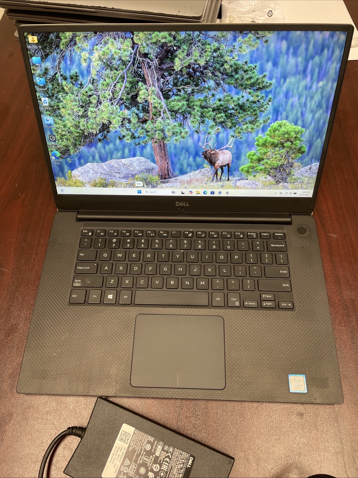 Dell XPS 15 9570 i5-8300H 8GB 256GB SSD+1TB HDD FHD IPS Win11 Pro AC