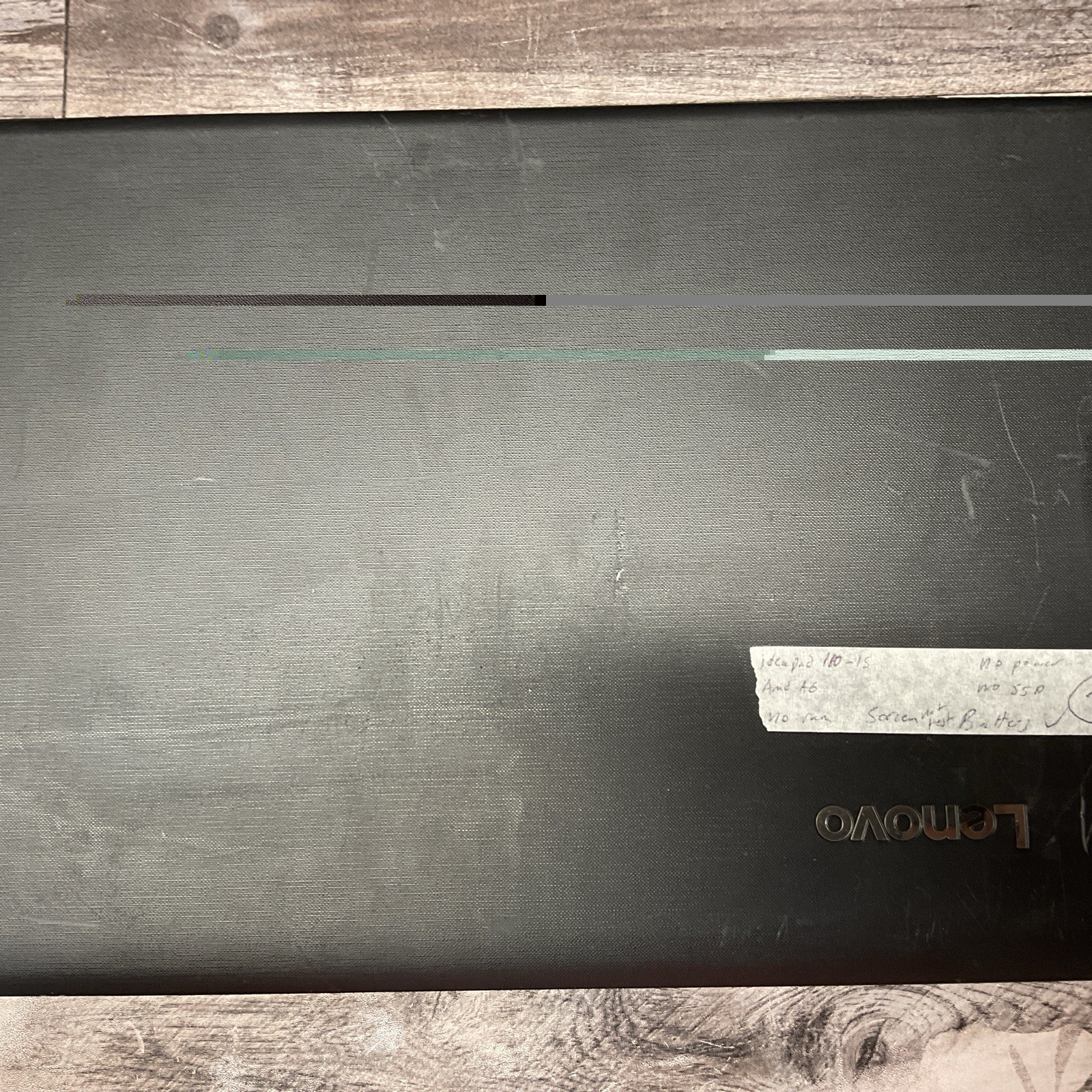 Lenovo IdeaPad 110-15 / AMD A6 / No Power / No RAM / No SSD / T5