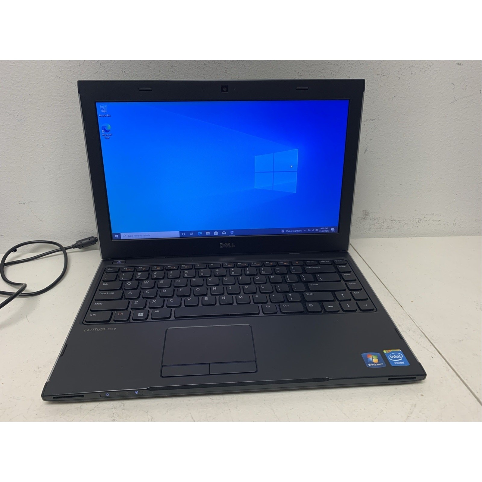 dell latitude 3330 Celeron (R) 1017U 4GB RAM 320 GB HHD WIND 10 Pro Need Battery