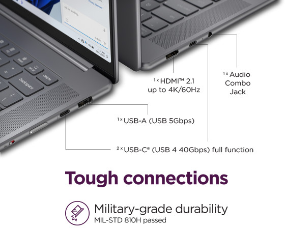 Lenovo Yoga Slim 7 15.3″ 2.8K 120Hz Touch Core Ultra 7 256V 16GB 512GB SSD IRCAM