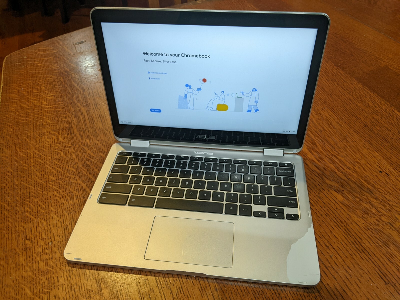 Asus Flip C302C Chromebook Core M3-6Y30, 4GB / 64GB, 12.5″ Touch Screen *READ*