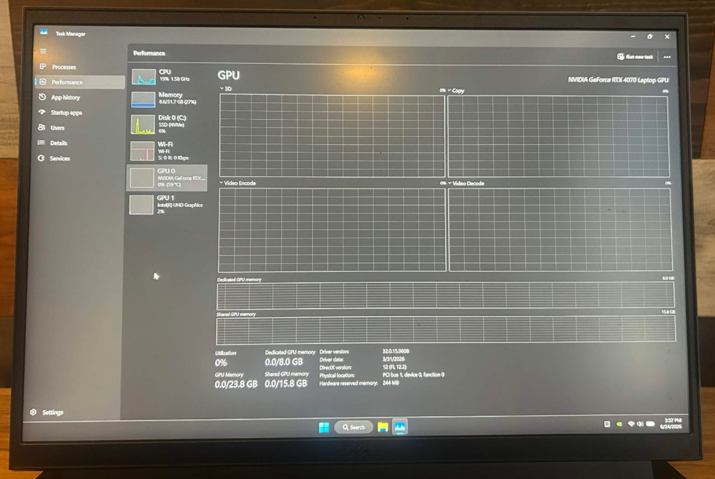 Dell G16 7630 Gaming Laptop | NVIDIA RTX 4070 | Intel i9-13900HX | 165hz Display