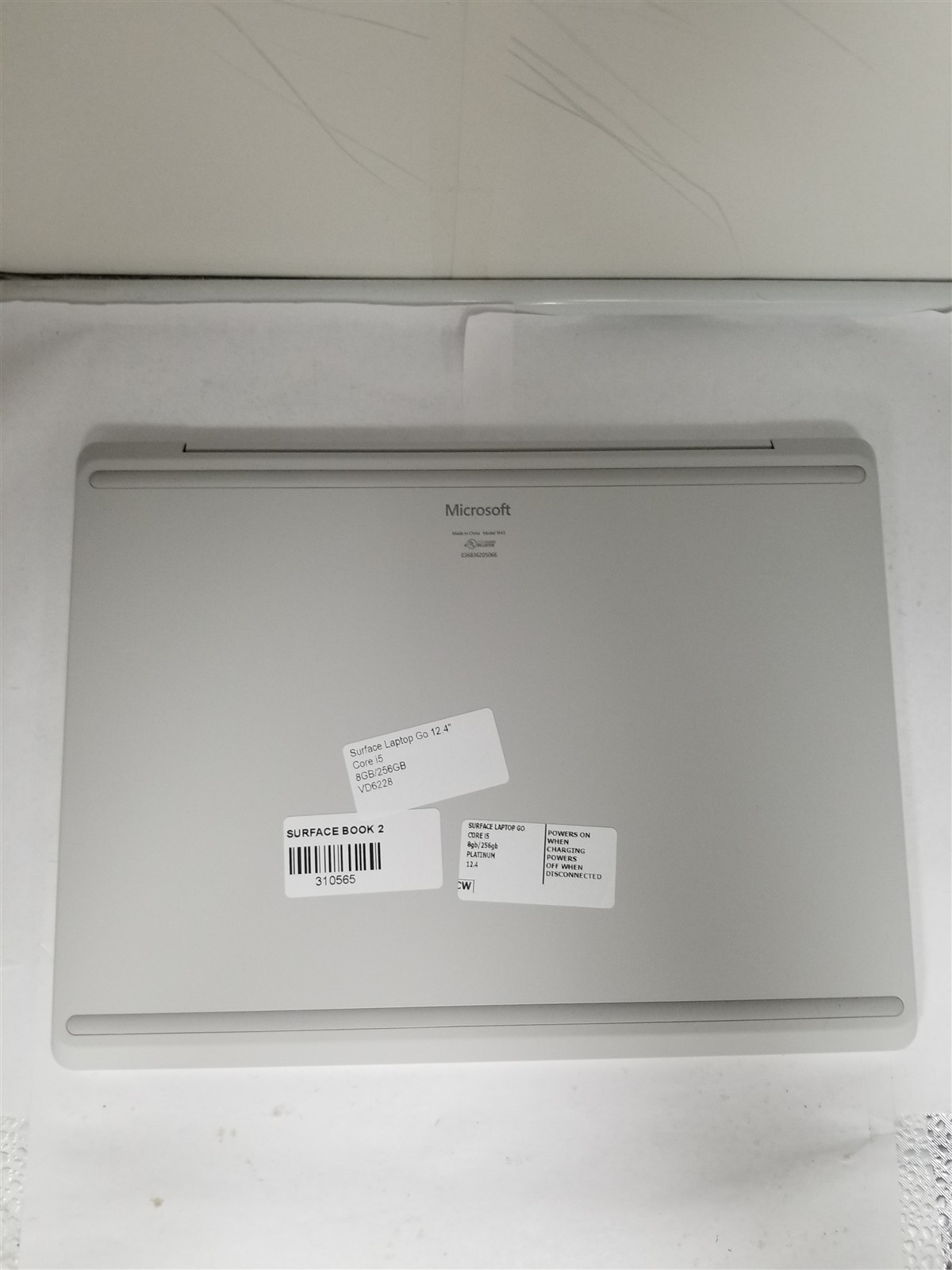 Microsoft Surface Laptop Go Core i5 12.4″ 8GB/256GB Silver See Details VD6228