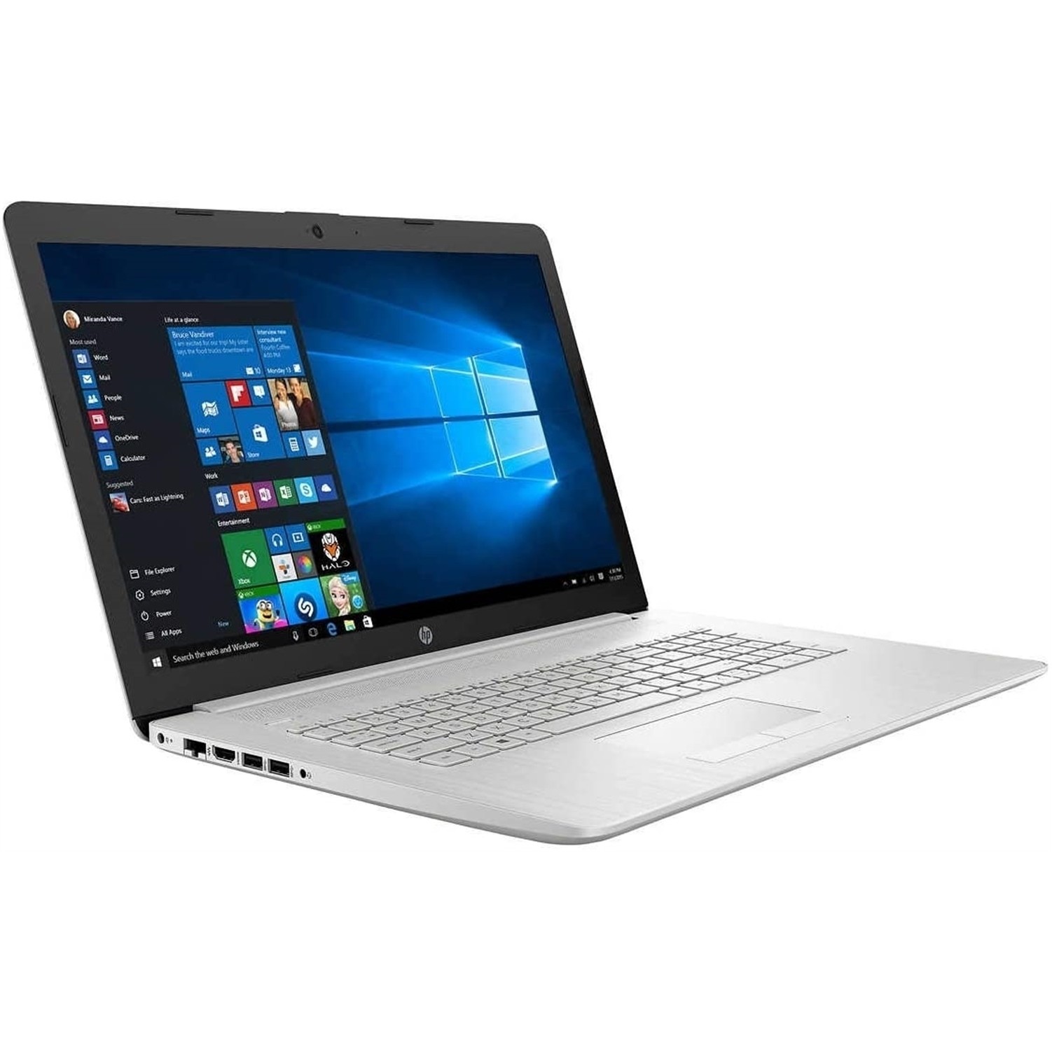 HP 17-BY4063CL 17.3″ 16GB 512GB, Natural Silver