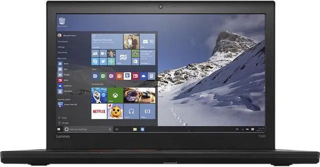Lenovo Thinkpad T560 Gen 6 4GB RAM 500GB SATA Hard Drive W10 Home i5