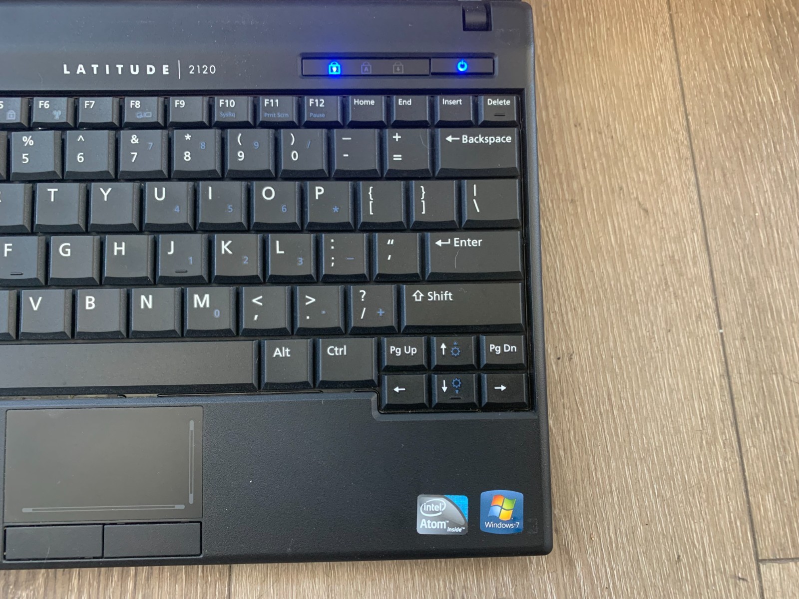 Dell Latitude 2120 12.5″ Intel Atom N455 1.66GHz 2 GB RAM 60GB HDD Win 7 Home