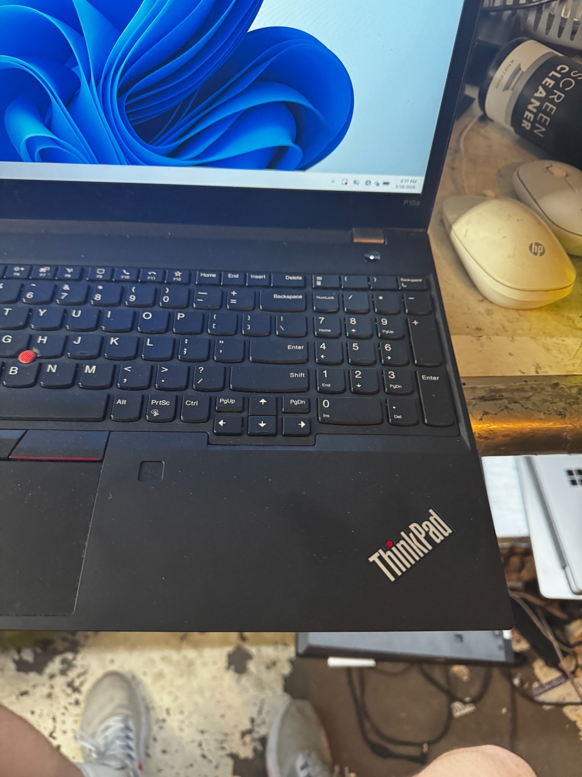 Lenovo ThinkPad P15s Gen 1 Core I7-10510 500GB SSD 16GB RAM 2GB GPU Laptop #5857