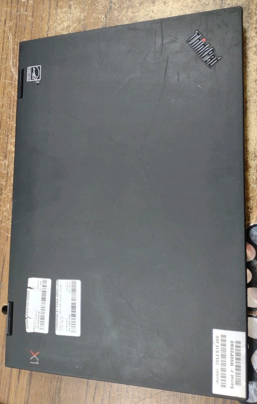 LENOVO ThinkPad X1 Yoga 3rd Gen W/ i5-8350U, 16GB, 256GB, TOUCH, STYLUS.