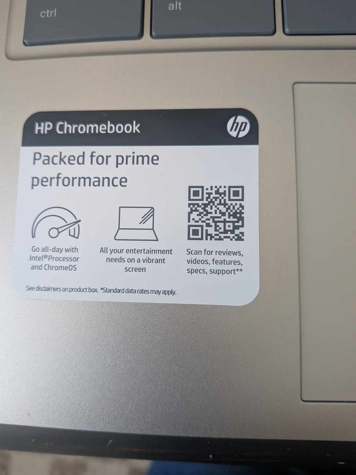 hp 15.6 chromebook N200 Extremely quick machine with 8 gigs of Ram! Capable!
