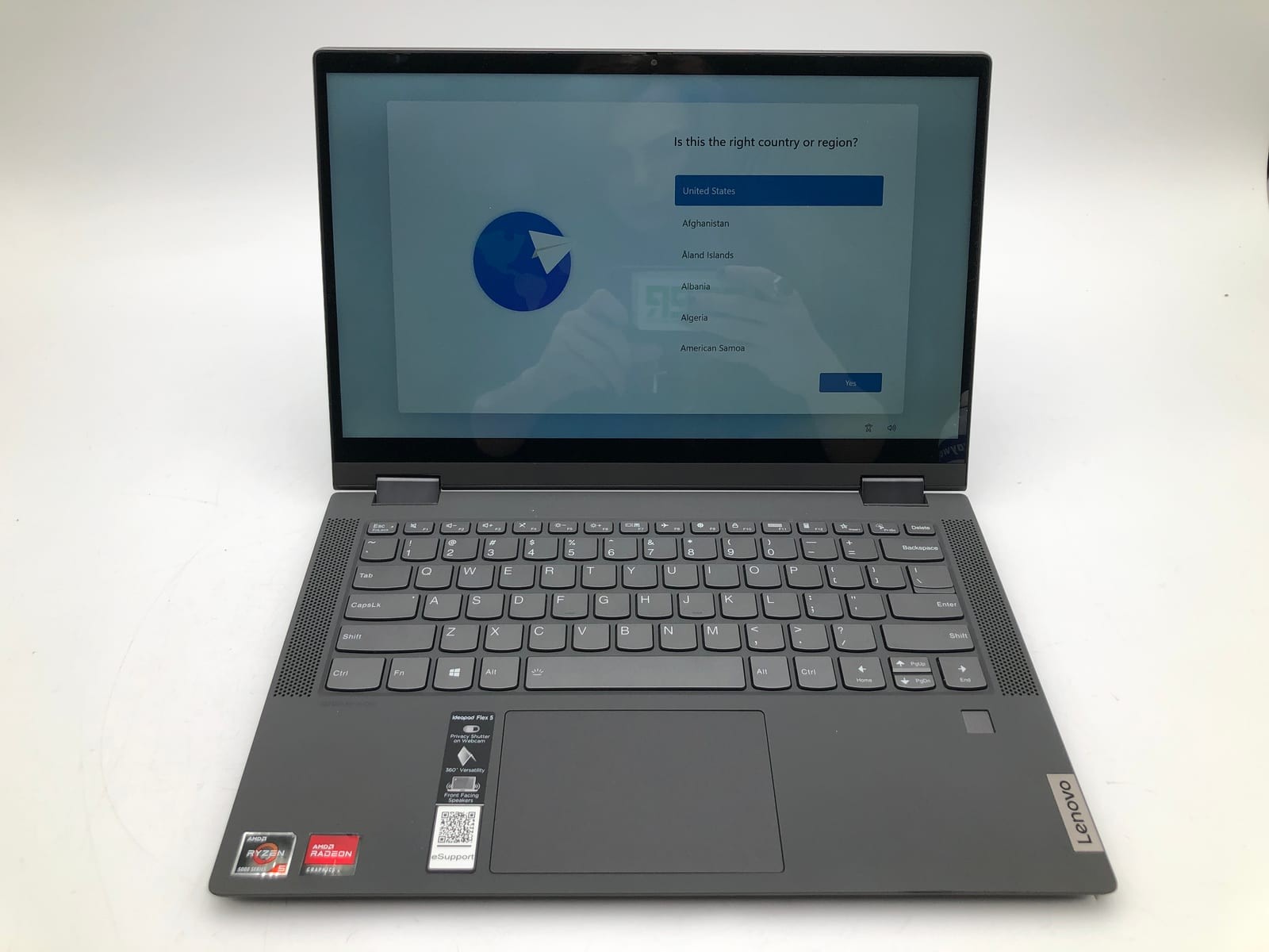 Lenovo | IdeaPad Flex 5 14ALC05 | Ryzen 5 5500U | 16GB | 256GB | 88% Battery