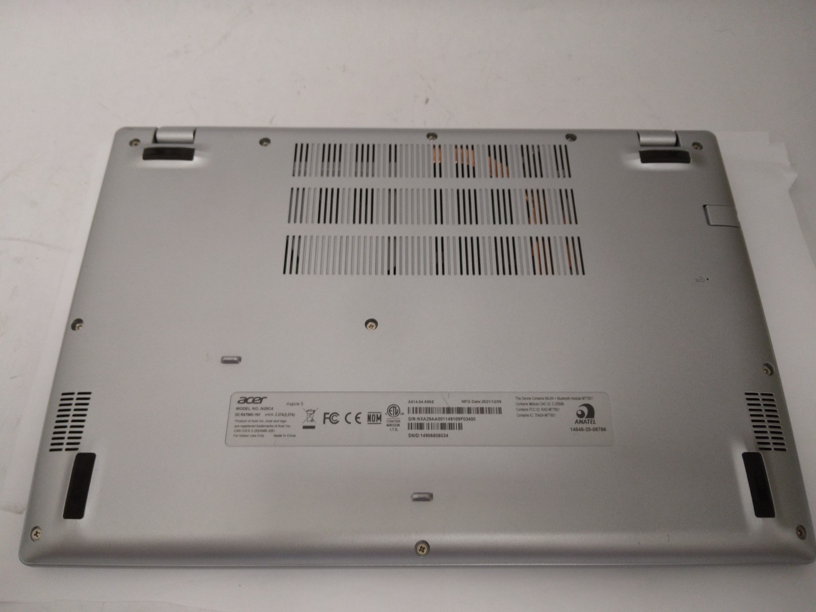 Acer Aspire 5 A514-54-501Z 14″ Laptop Intel i5 8GB 256GB SSD Win11