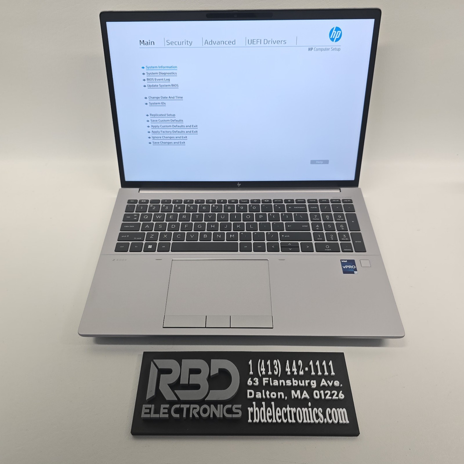 HP ZBook Fury 16 G9 FHD+ I7-12850HX 32GB 512 RTX A3000 12GB NO OS/AC