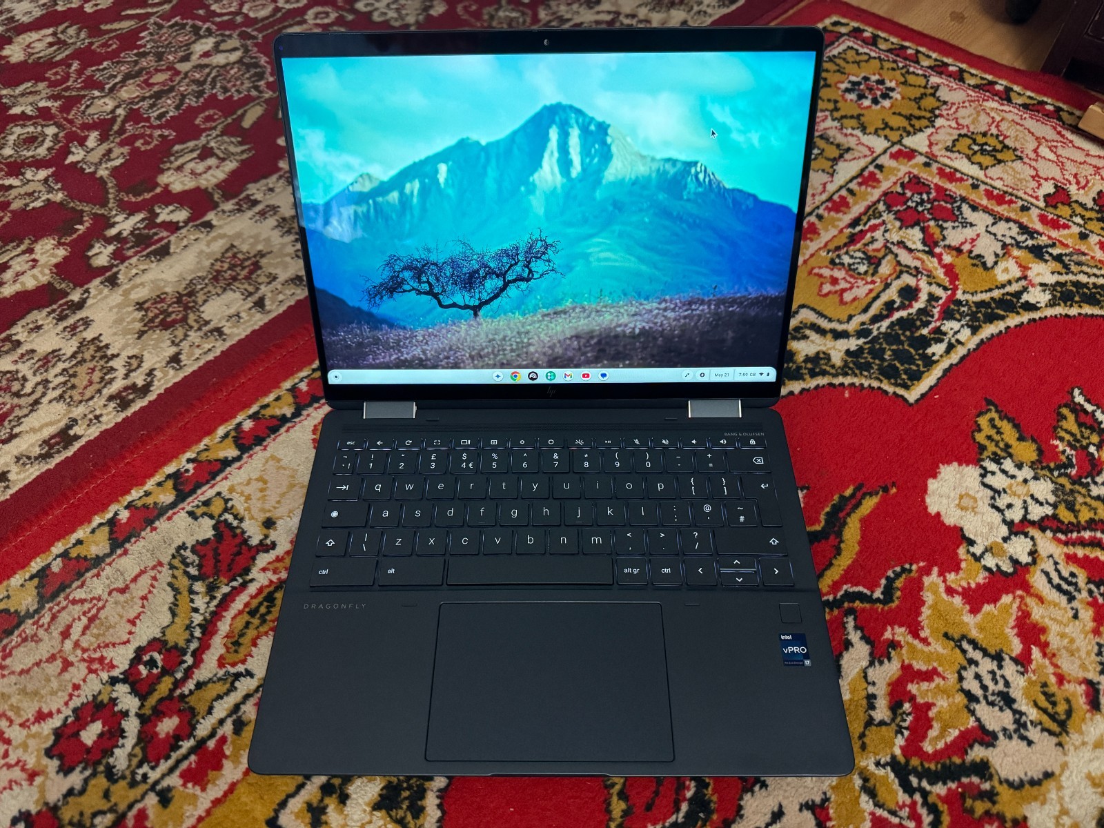 HP ELITE DRAGONFLY CHROMEBOOK 13.5″ QHD i7-1265U 512GB SSD 32GB RAM Grade B