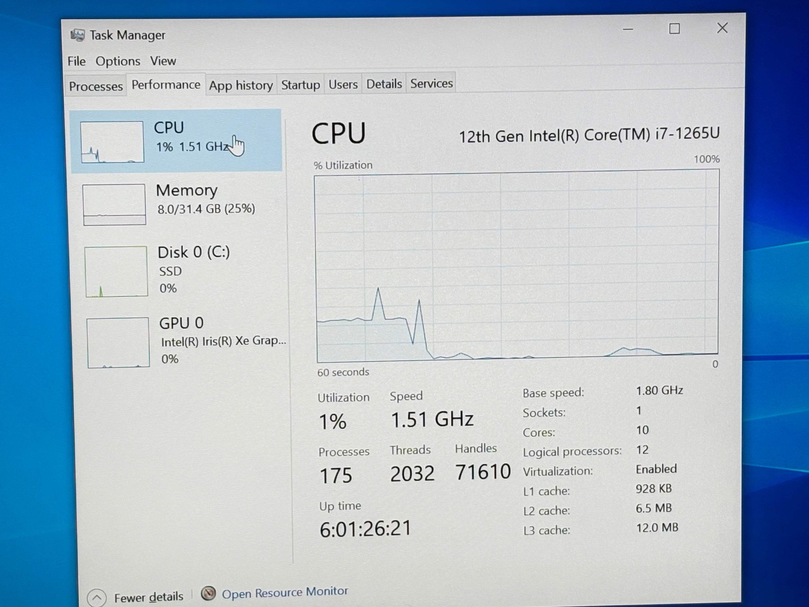 Dell Latitude 7430 14″ Intel Core i7-1265U 32GB RAM 1TB SSD Gray