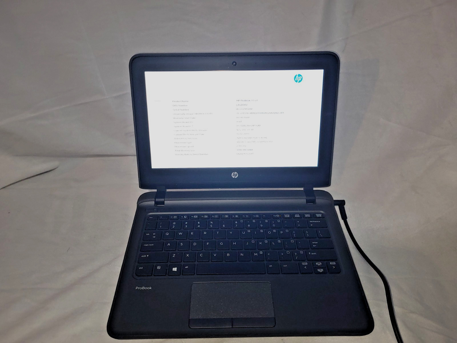 Lot of 5 HP ProBook 11 G1 Core i3 5005U 4GB RAM 128 SSD No OS Weak CMOS Battery