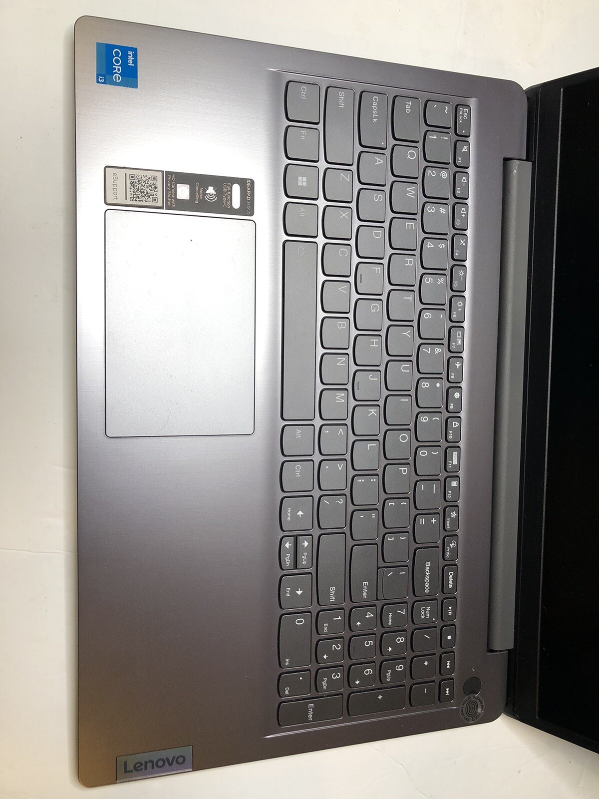 CASE ONLY – CRACKED SCREEN – NO MOTHERBOARD – Lenovo Ideapad 3 15IAU7