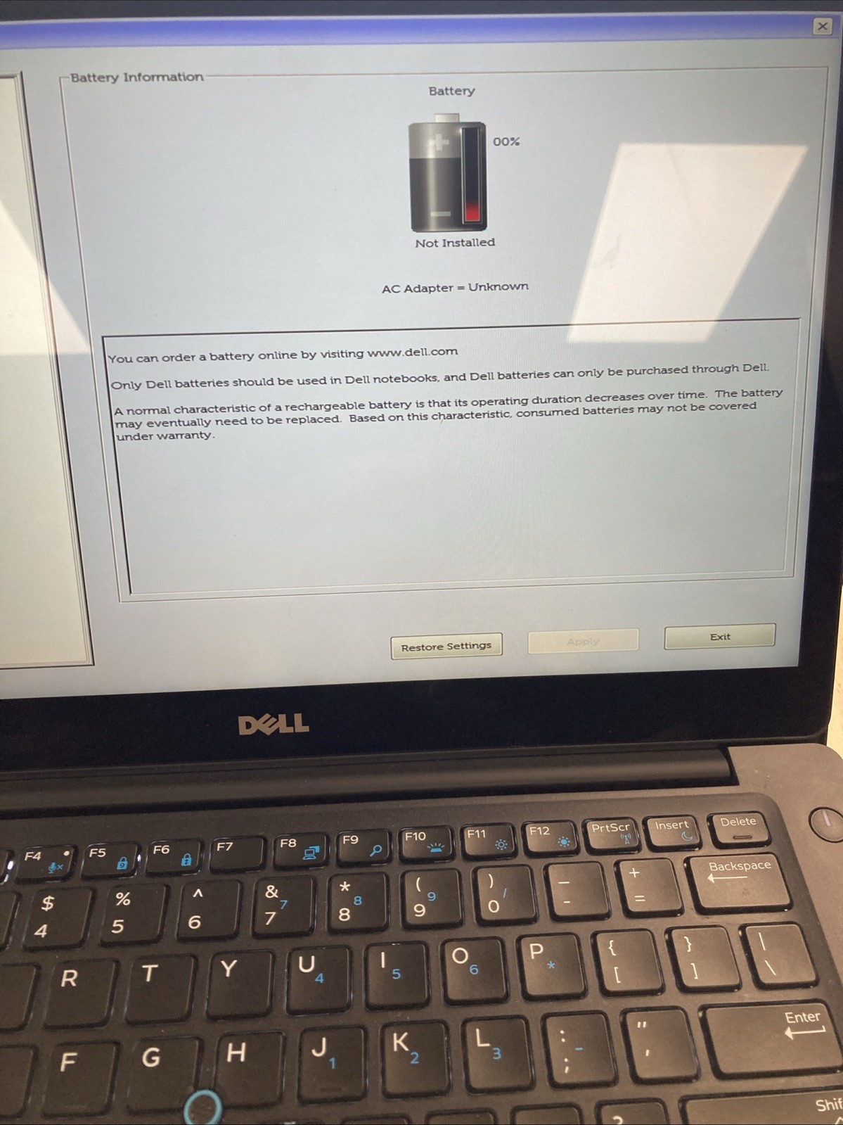 DELL LATITUDE E7480 i7-7600U @2.80 GHz, 16 GB RAM, NO HDD No Battery #1006