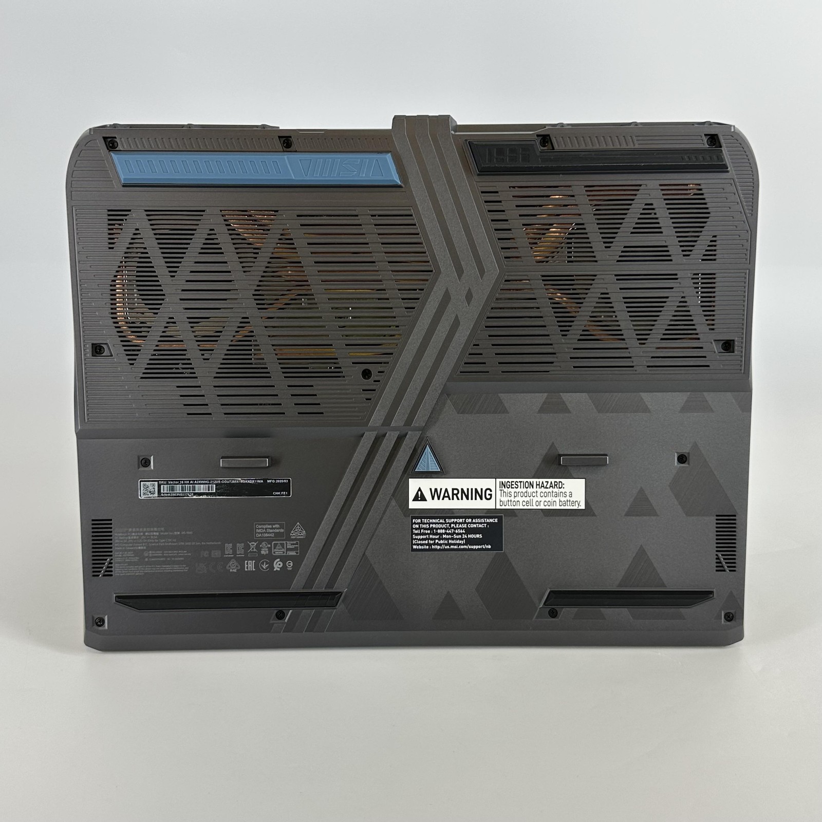 MSI Vector 16 HX AI 60Hz FHD+ 2.4 GHz Ultra 7 255HX 32GB 1TB SSD RTX 5070 Ti
