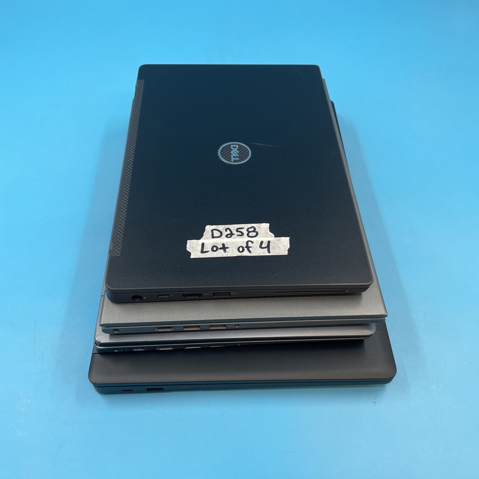 (LOT OF 4) Dell Laptops | i7 8th Gen | 8/16GB | NO DRIVE | P600 * READ* | NO OS