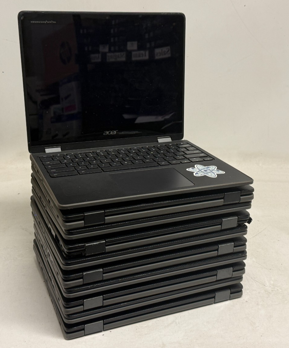 Acer Chromebook R851TN 12″ (N4120 – 4GB RAM – 32GB Storage) – Lot of 10