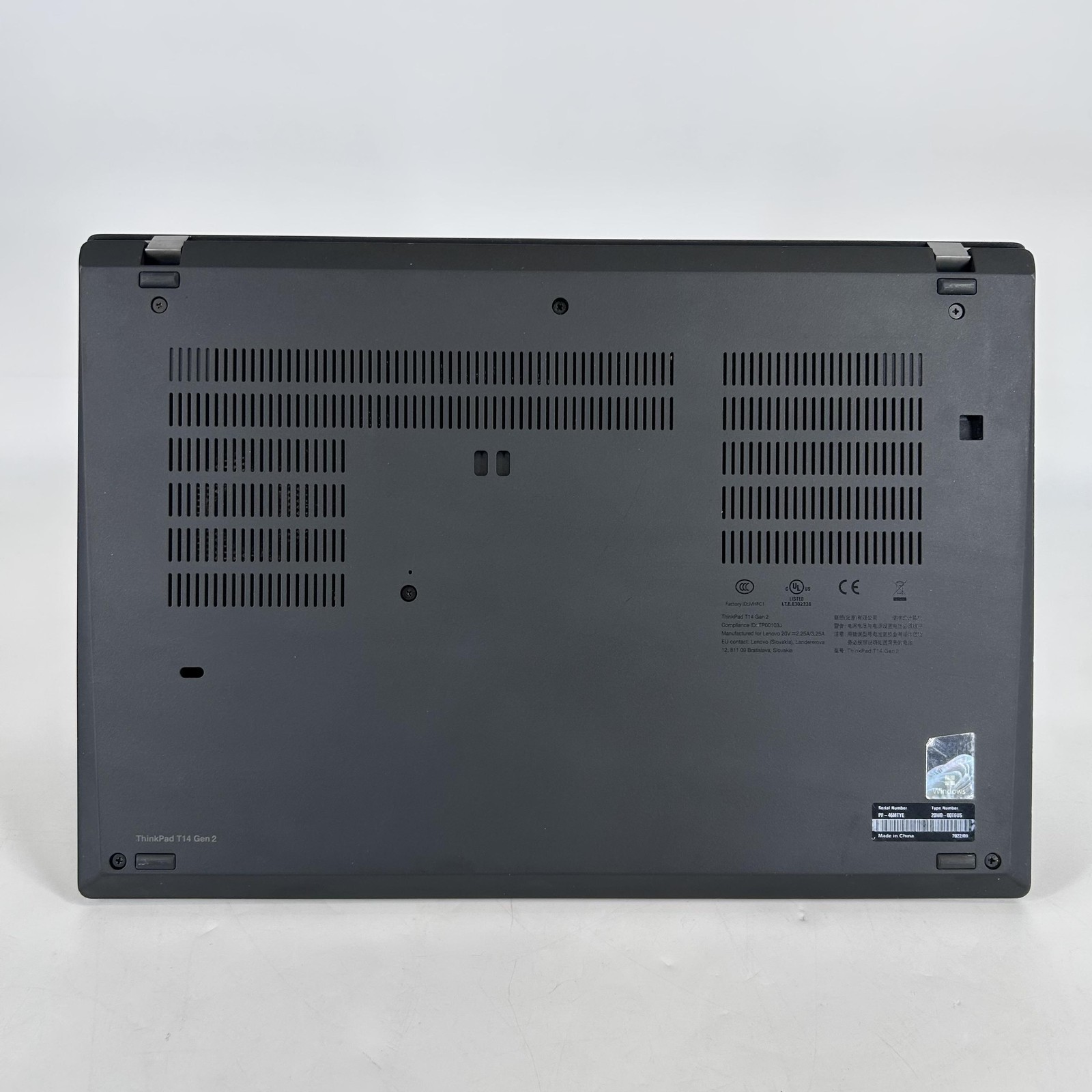Lenovo ThinkPad T14 Gen 2 FHD TOUCH i7-1185G7 3.00GHz 32GB 512GB SSD Good