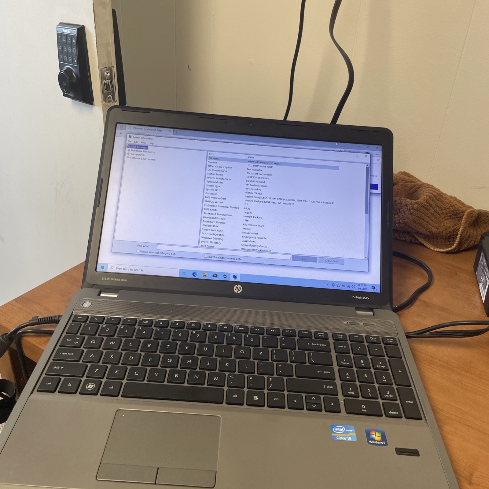 HP Probook 4540s
