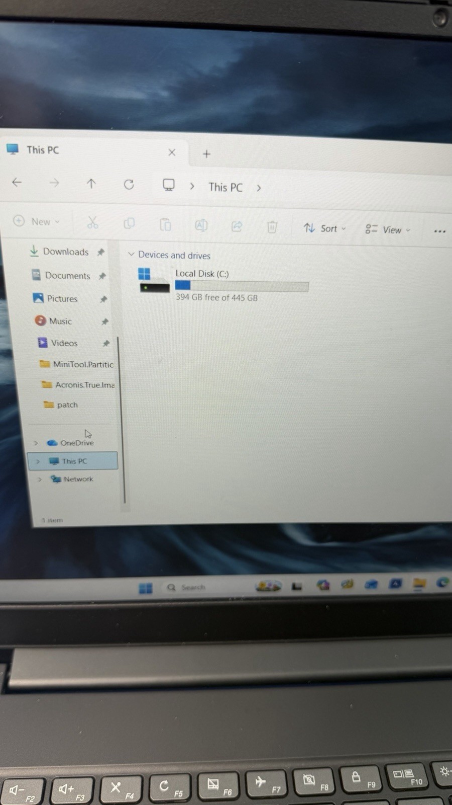 Lenovo 15.6” Laptop i3-1005G1 12GB RAM 512GB SSD Win 11 Pro Bad Battery