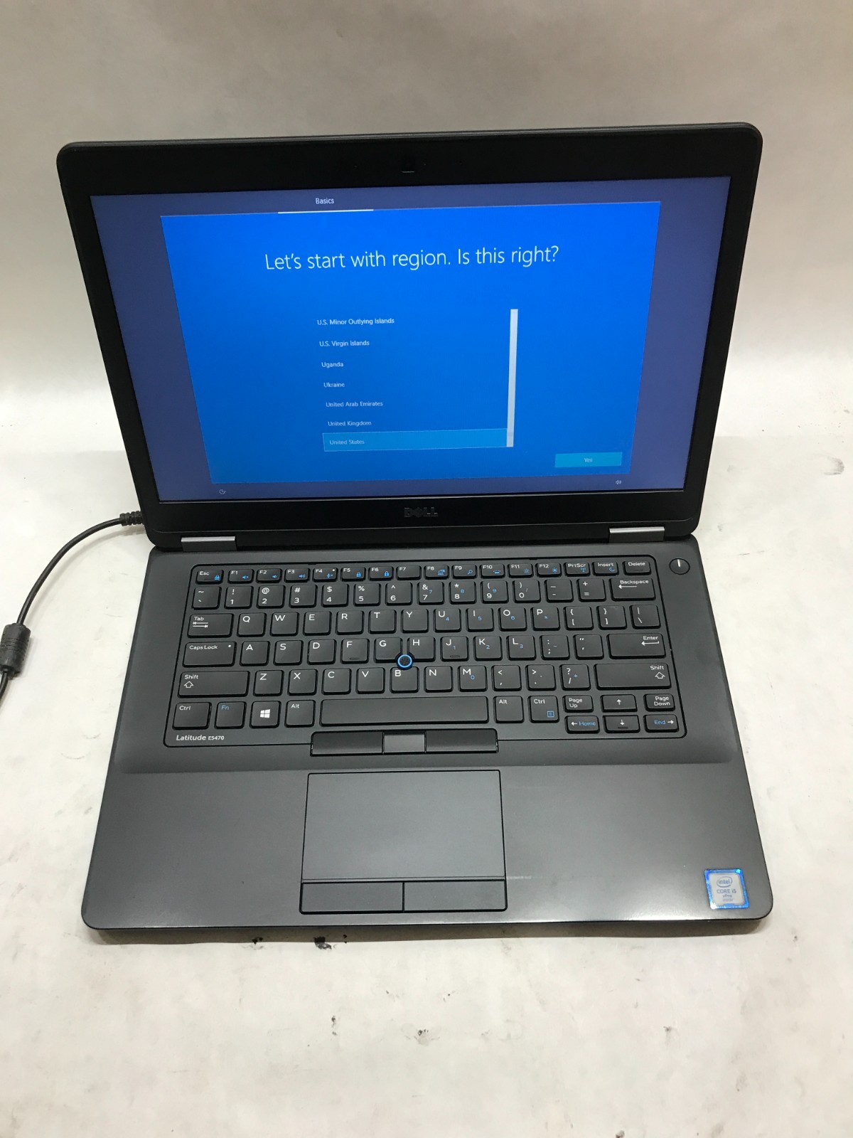 Dell Latitude E5470 14″ i5-6300U 4GB RAM 128GB SSD WIN 11 C-Grade NO BATT!! – DW