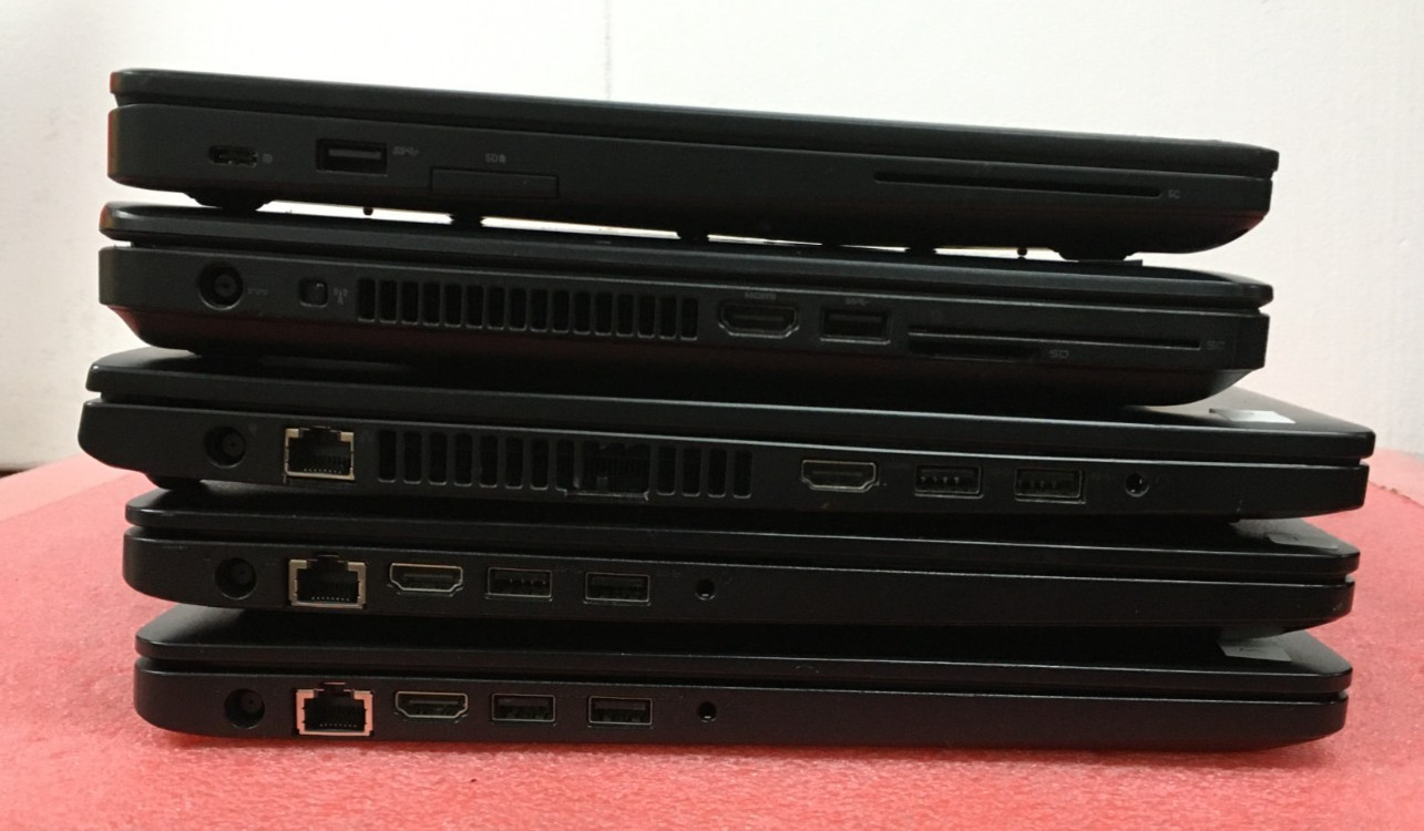 (Lot of 5) Dell Latitude Mixed Models Intel Core i5/i7 *AS IS/BTB/READ* C876DS