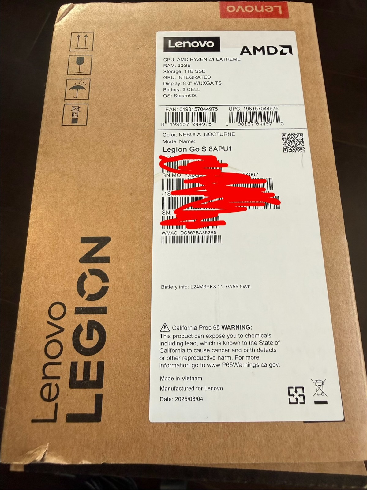 Lenovo Legion Go S Z1 Extreme SteamOS, 32GB RAM, 1 TB SSD – SHIPS TODAY! 🚚💨