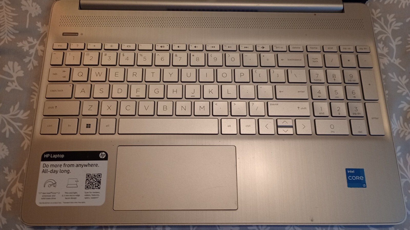 HP 15-DY2074NR 15.6 inch (8GB, Intel Core i3-1115G4, 4.1GHz, 256GB)…