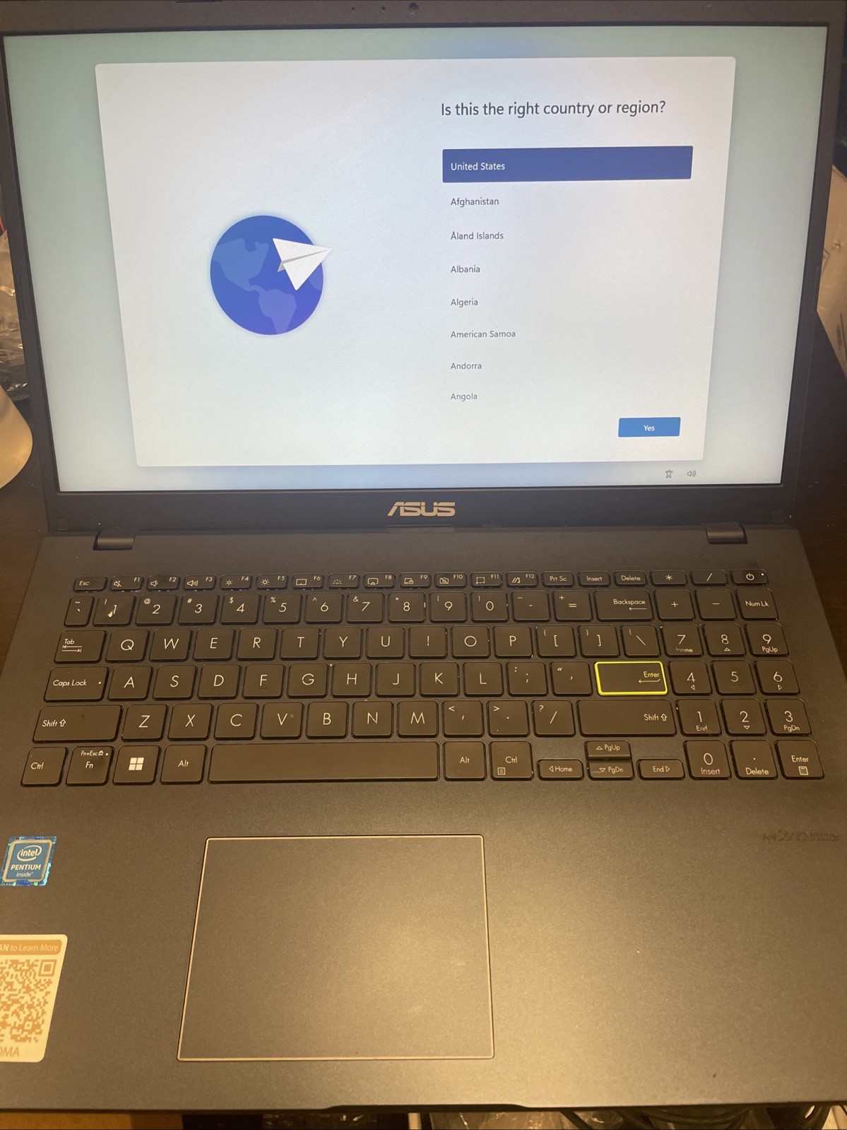 ASUS L510M 15.6” FHD Laptop Pentium Silver N5030 4GB RAM 128GB eMMC Win 11