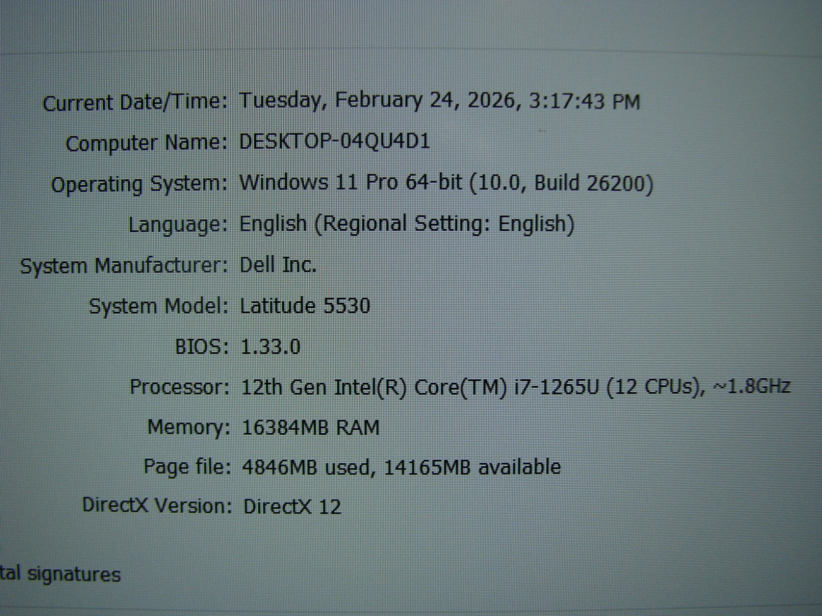 Dell Latitude 5530 15.6″FHD i7-1265U 1.8GHz 16GB 512GB SSD Win 11Pro +Charger