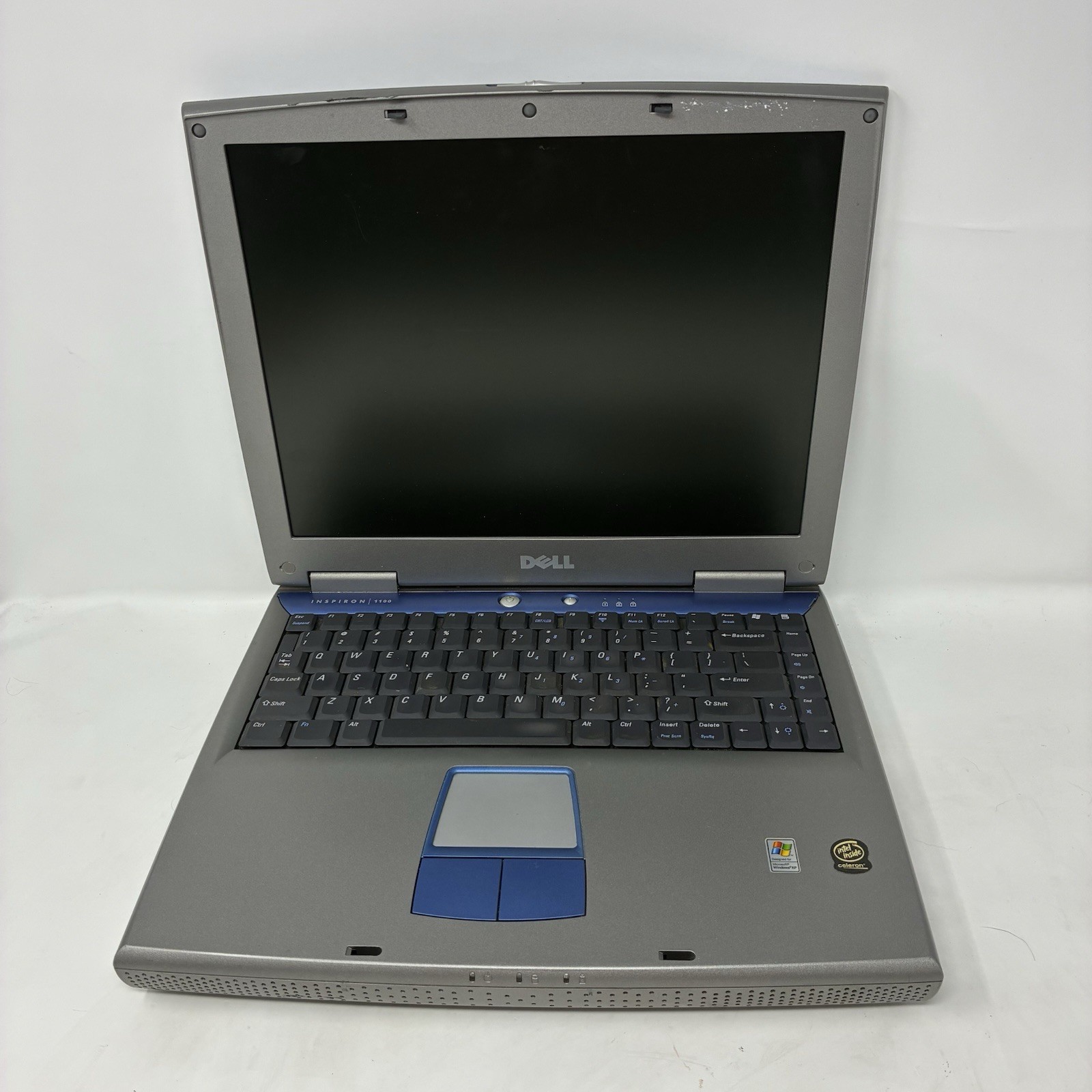 Dell Inspiron 1100 Laptop Does Power On No Video CD/Battery/HDD/Charger 4 Parts