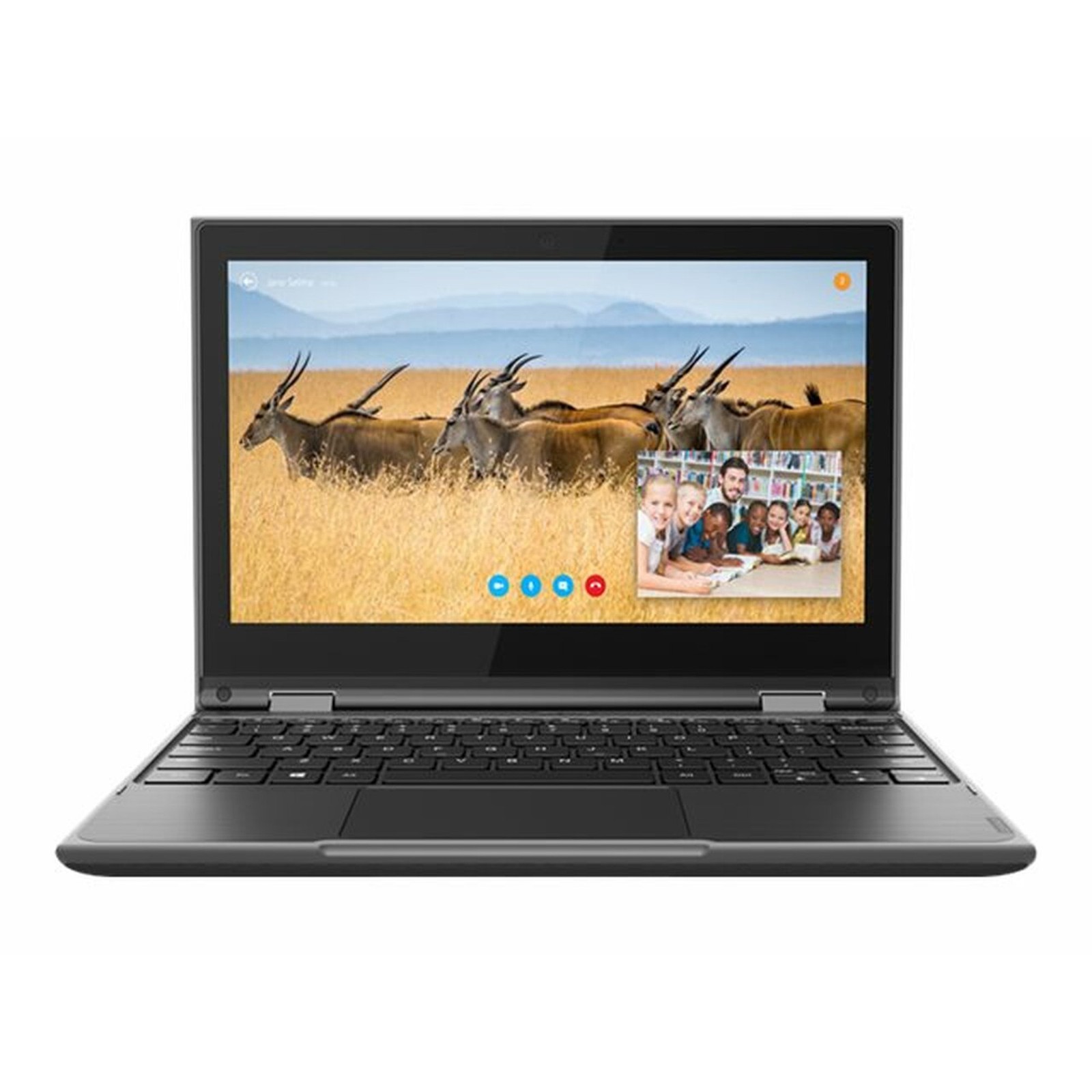Lenovo ChromeBook 2nd Gen – Touchscreen Black Mediatek 2.1ghz 32GB 4GB Good