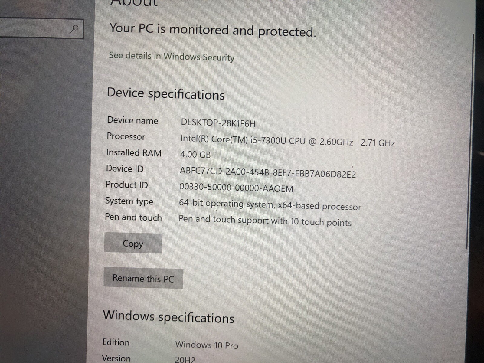 Microsoft Surface Pro (5th Gen) 128GB, Wi-Fi, 12.3 inch – Silver
