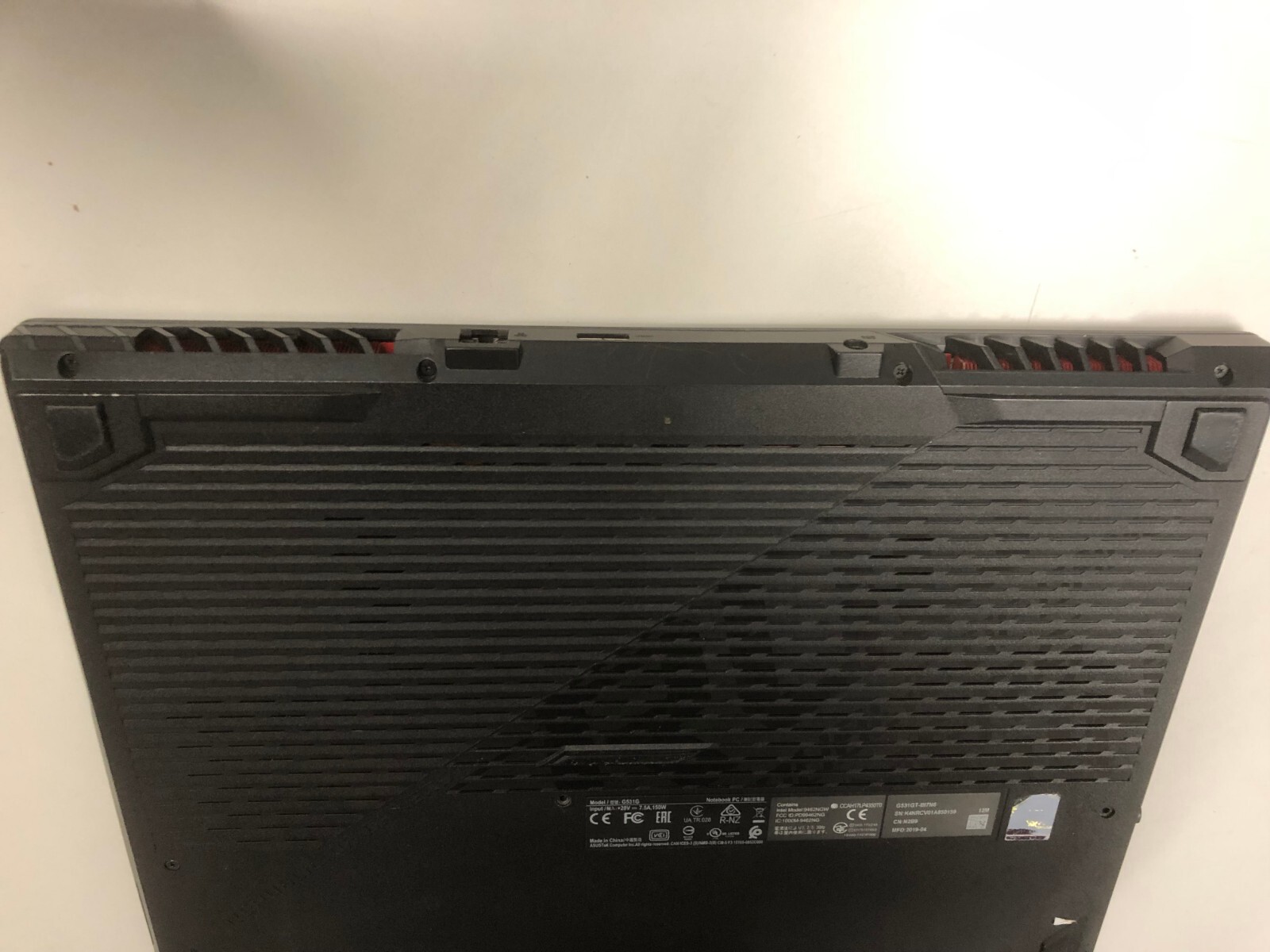 ASUS ROG Strix G531 Gaming Laptop | Intel Core i7-9750H | 16GB RAM, 512GB SSD
